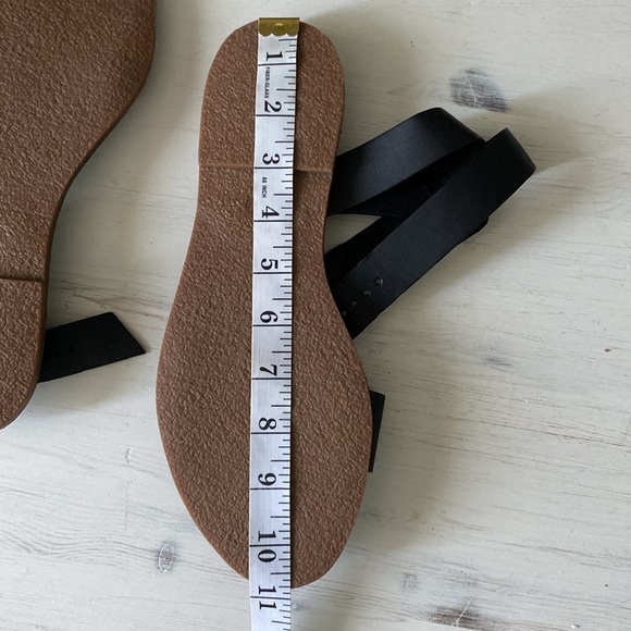 Madewell The Boardwalk Ankle Strap Leather Sandals, Size 10 - Picture 14 of 15